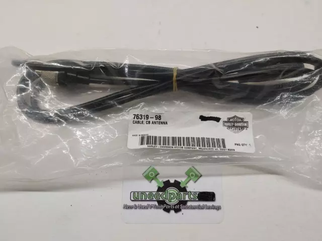 Genuine Harley Davidson Cb Cable Antenna 76319-98 Wall P
