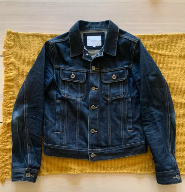 Saturdays NYC Emil Denim Trucker Jacket XS (Cone Mill Denim)