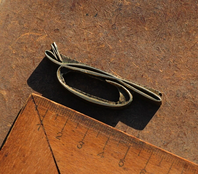 Rahmen Ornament Messingornament Messing Buchbinden Blindprägung Ornament Leder~