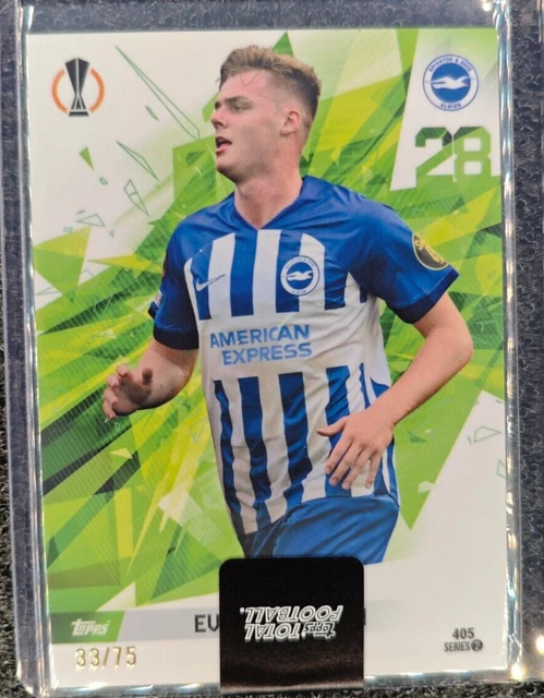 2023-24 Topps UEFA UCL Total Football Base 1er 1/99 Jorginho PR : 3 SSP