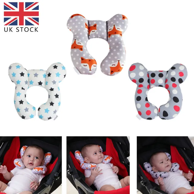 Baby U-Shaped Pillow Travel Car Seat Pillow Stroller Cushion Head Neck Support
