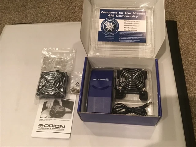 Meade Deep Sky Imager Fan & Orion Cooling Fan for Camera or Telescope
