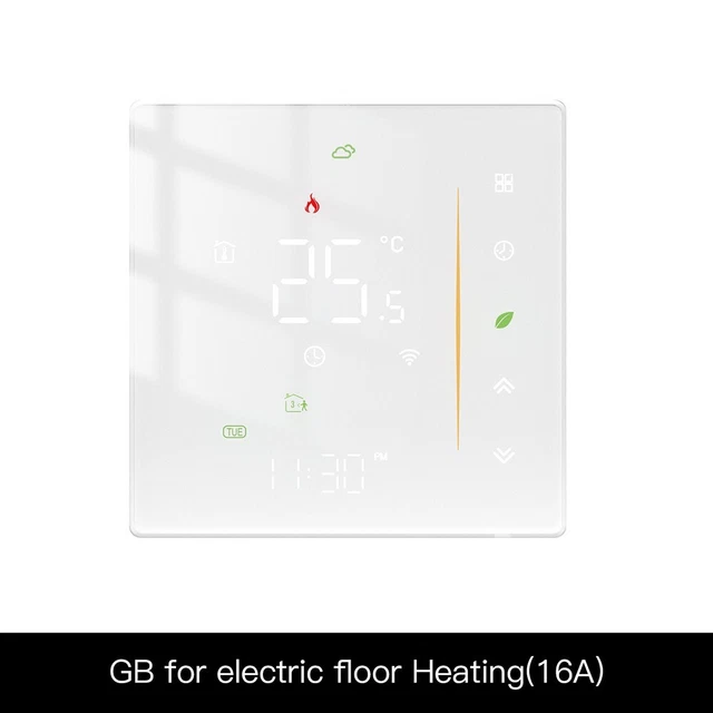 Termostato Meccanico Da Ambiente - Controllo Temperatura Per Riscaldamento A Pavimento - 220V - Foto 3