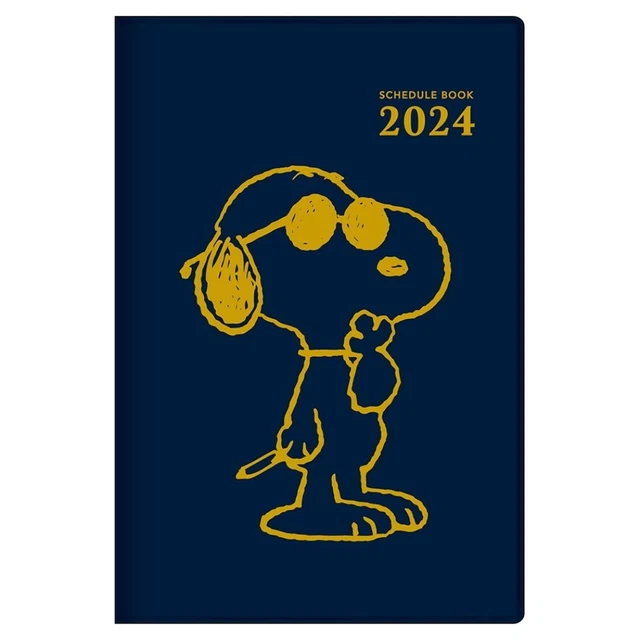 PEANUTS SNOOPY 2024 schedule book planner A5 vertical Joe Cool £33.96