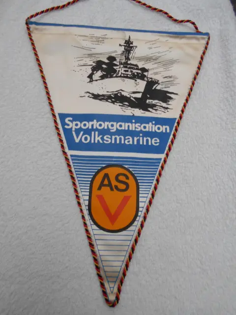DDR Fahne mit Stab alt Fahnenstange 1,70 original Ostalgie in