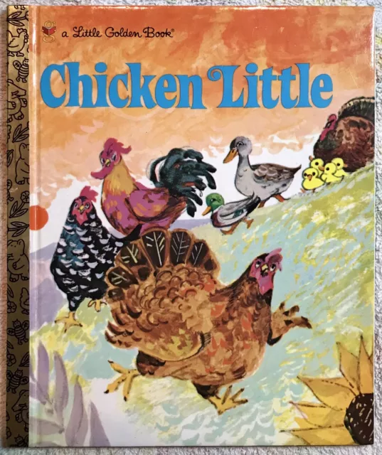LITTLE GOLDEN BOOK Chicken Little Promo ChickFilA Reading Story 11.