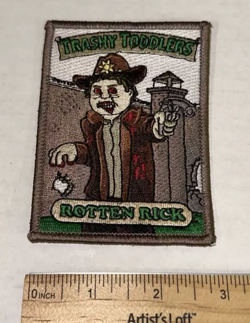 Parodia de TV Rotten Rick Hammer Trashy para niños pequeños GPK parodia de hierro parodia cosido
