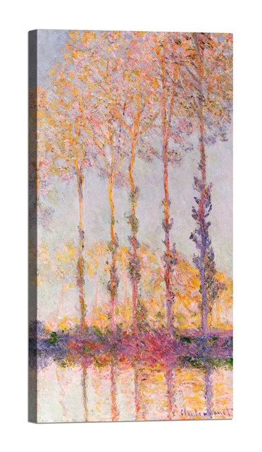 Stampe d'arte Poplars on the Banks of the River Epte, Claude Monet