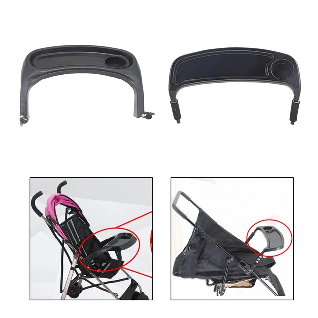 Poussette Portable Enfant Snack Plateau Polyvalent Compatible pour Barre de