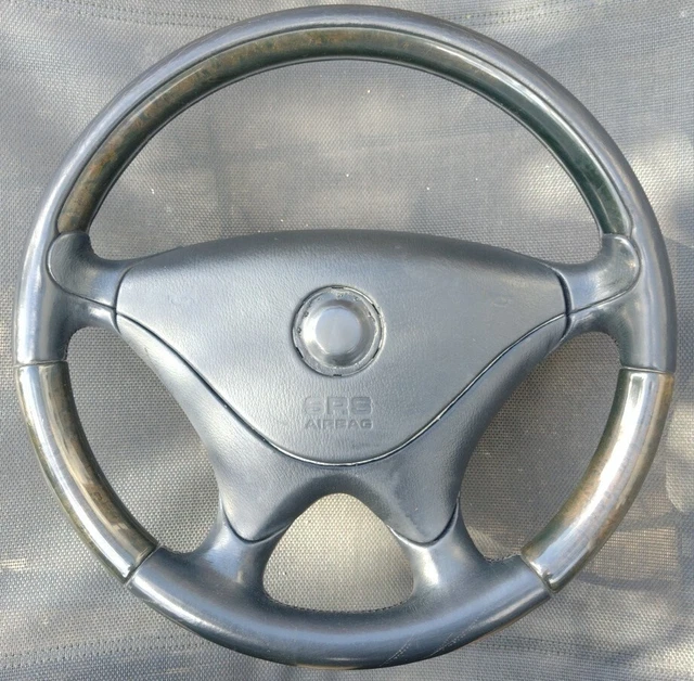 MERCEDES R129 R170 Steering Wheel Wood Leather Sl Slk £195.00 - PicClick UK