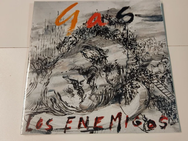 0621- Los Enemigos Gas Vinilo Doble Lp Spain 1996/2021 Nuevo Precintado Nº2