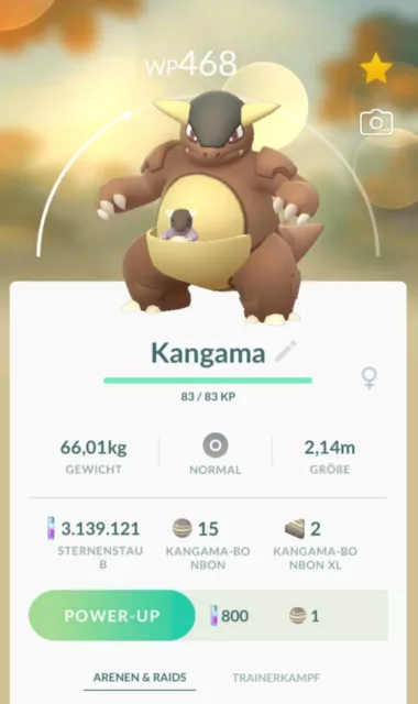 Kangaskhan - Pokedex Entry