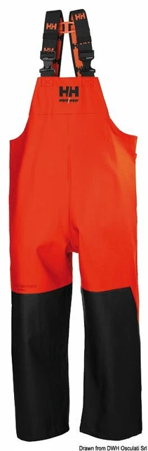 Hh Storm Rain Bib Orange/Black L Brand Helly Hansen 24.501.13
