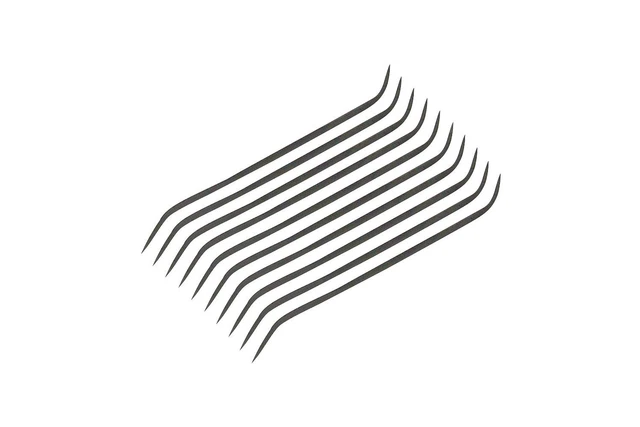 Juego de herramientas de archivo de conformación fina - 10 piezas - ideal para esculpir y dar forma