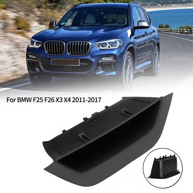 Poignée De Porte Intérieure Fibre De Carbone Pour BMW X3 X4 F25 F26 2010-2017 - Boîte Rangement Côté Pilote