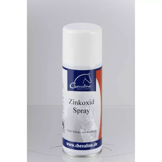 Chevaline - Zinkoxid-Spray - 200 ml Drucksprühflasche Zink Pflege Pferdepflege