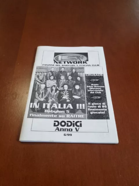 ISN NETWORK fanzine del Babylon 5 italian club n. 12 anno V 6/99