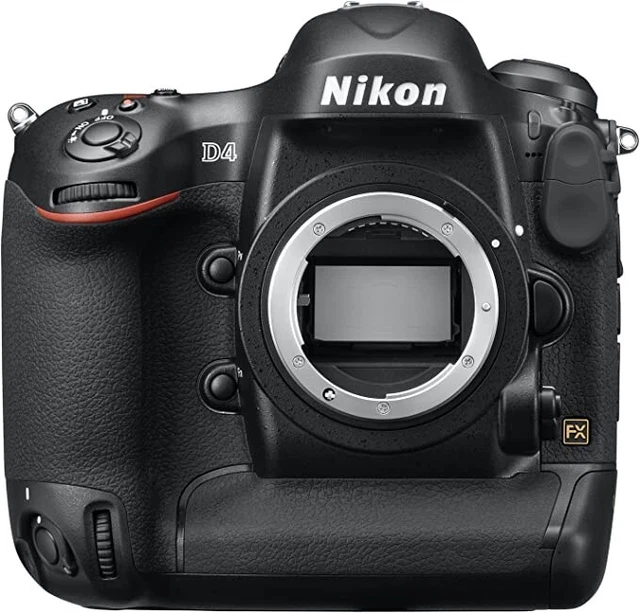 Nikon 16.2 MP Digital SLR camera D4 body color black  From Japan Fedex Near Mint