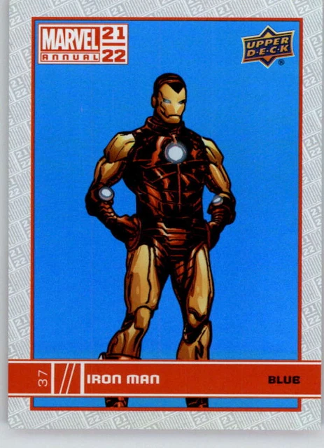 2021-22 Upper Deck Marvel Annual Base or Blue Foil Pick From List