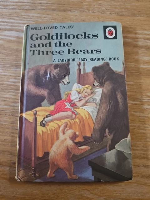 VINTAGE LADYBIRD BOOK Goldilocks and the Three Bears 606D Well Loved ...