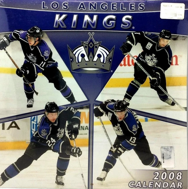 NHL LOS ANGELES Kings Fan Team Wall Calendar Rare Collectors Item 2008
