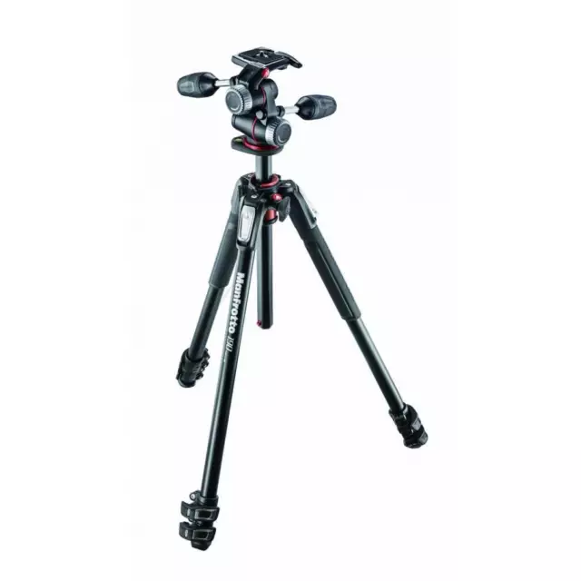 Manfrotto MK190XPRO3-3W 3 Sections Aluminium Tête 3 Voies