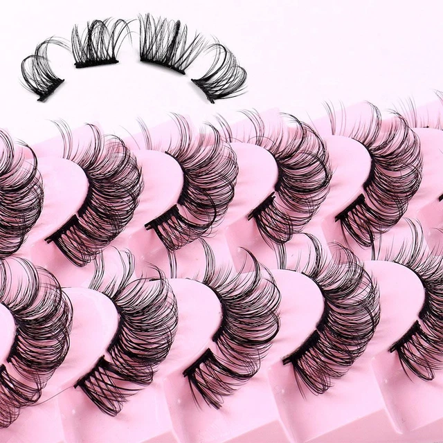 Look lash clusters wispy Cluster Lashes Look Like Extensions Individual Lashes