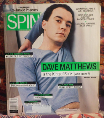 USED SPIN Magazine JULY 1998 DAVE MATTHEWS-LIMP BIZKIT-RANCID-SMASHING PUMPKINS
