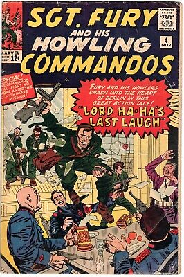 Sgt Fury & His Howling Commandos #4 VG+