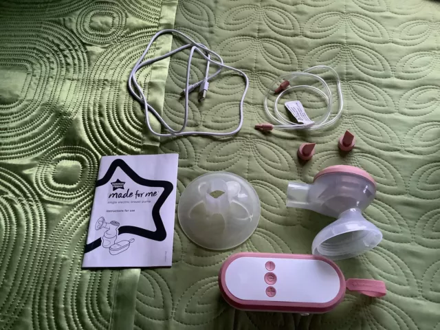 Tommee Tippee Single Electric Breast Pump Made for Me, USB-chargeable portable❤️