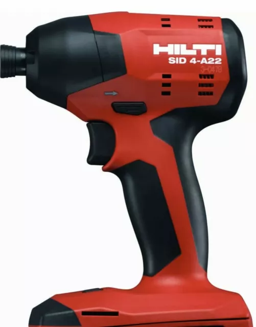 Hilti SID4-A22,  Lithium-Ion 1/4 Hex  Impact Driver TOOL ONLY NEW.