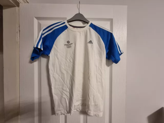 Adidas British Olympic Foundation UK 13-14 Years T Shirt