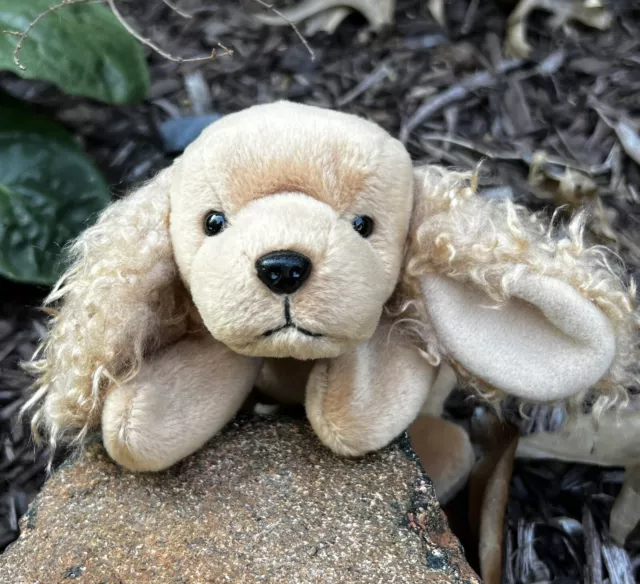 Vintage & Retired 1997 TY Beanie Babies “Spunky the Cocker Spaniel” Plush