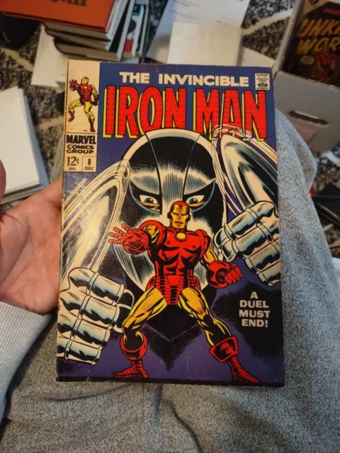 Marvel Invincible Iron Man #8 (1968) Silver Age / Origin of Whitney Frost