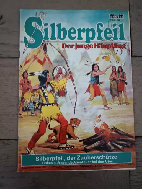 Silberpfeil Comic,  Nr. 28 schön/guter Zustand, Bastei Verlag