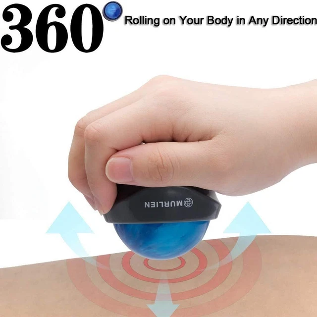 MURLIEN MASSAGE ROLLER Ball, Tight and Sore Muscles Relief, Manual
