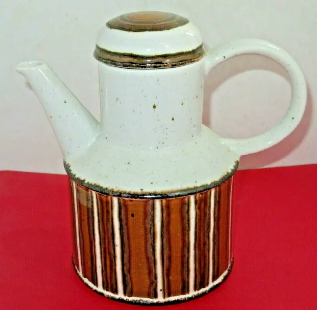 RARE Midwinter STONEHENGE " EARTH " Coffee Pot Classic England '70's EUC Vintage