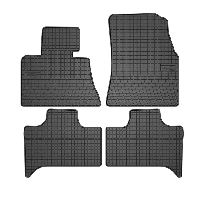 Tapis de Sol pour BMW X5 E53 2000-2006 Caoutchouc Noir