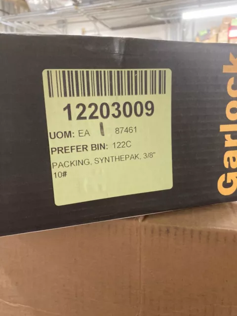 Packing, Synthepak, 3/8" 10#