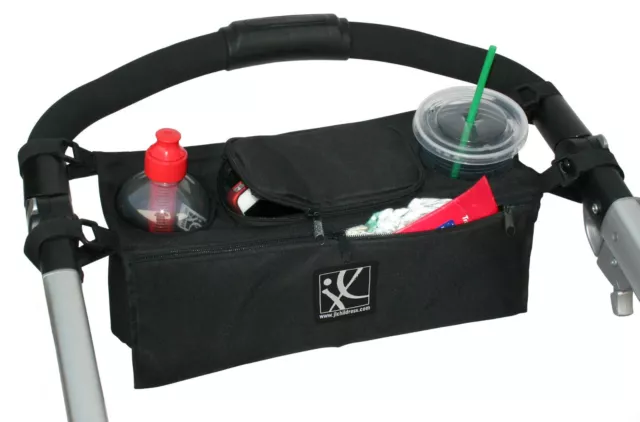 Stroller Organizer keys holder storage bag BLACK cup holder baby bottle bugaboo