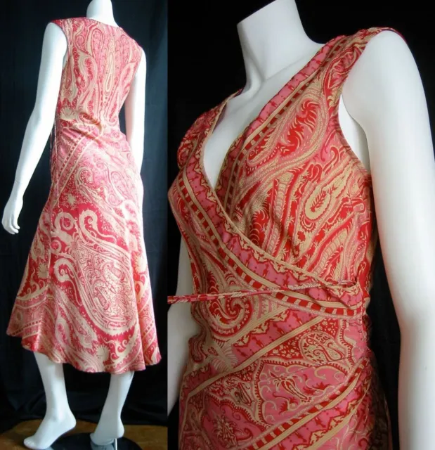 PLENTY by TRACY REESE paisley silk dress 2  Anthropologie