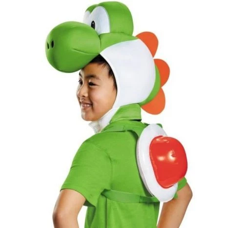 SET BAMBINO CARNEVALE Yoshi Super Mario Bros Luigi Nintendo Art.13387 EUR  34,50 - PicClick IT