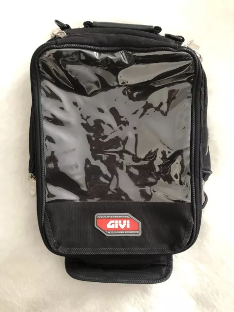 Givi Voyager Expandable Tank Bag Black Motorcycle Bag