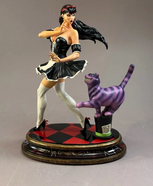 Statue Alice Au Pays Des Merveilles - Alice Liddle Par CS Moore - Résine Collection