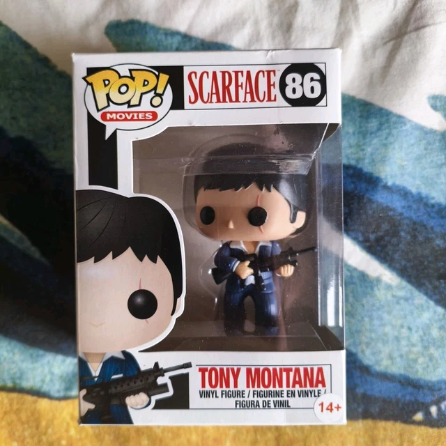 FUNKO POP! TONY MONTANA 86 SCARFACE Movies Rare Vaulted EUR 84