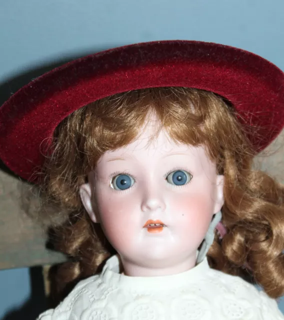 ANTIQUE Bisque Doll 2/0 GERMANY Needs TLC Lot JL