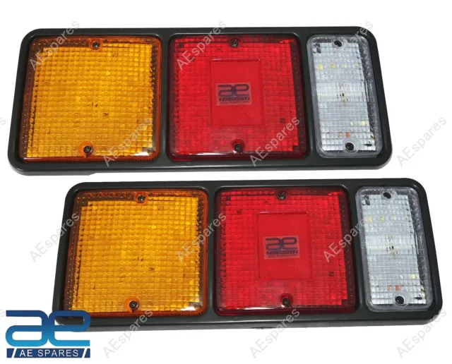 Rear Tail Lamp Light Set For Mitsubishi Fuso Canter Truck 1986-1995