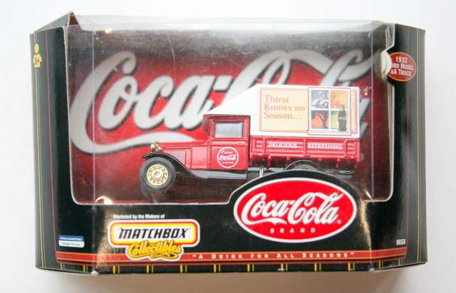 COCA COLA COKE Matchbox - 1932 Ford Model AA Truck - Unopened Box has ...