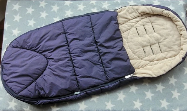 Mamas and Papas Cold Weather Cosytoes Footmuff Navy Blue Cream Ocarro Armadillo