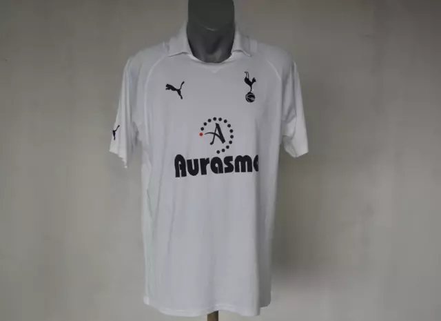 Kit de fútbol americano Tottenham Hotspur 2011-2012 camiseta blanca talla L